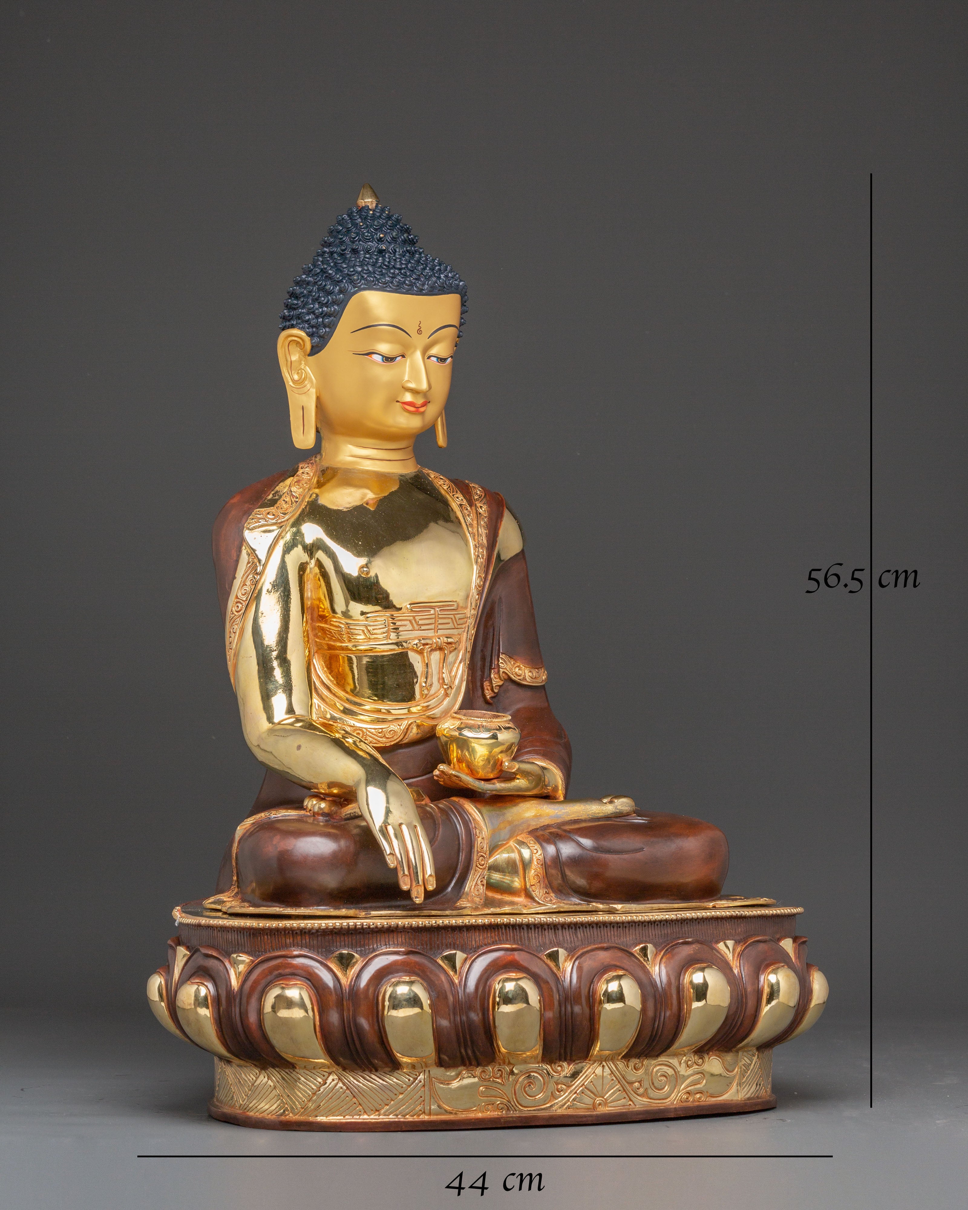 Handcrafted Sculpture of Buddha Shakyamuni 