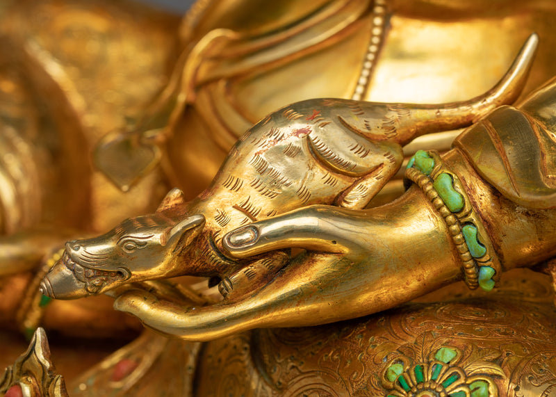 Grand Yellow Dzambhala | Deity of Wealth and Prosperity