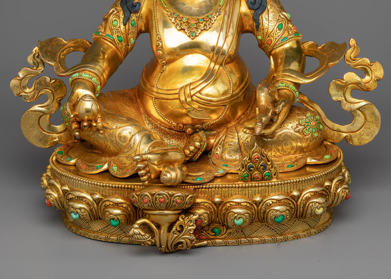 Grand Yellow Dzambhala | Deity of Wealth and Prosperity