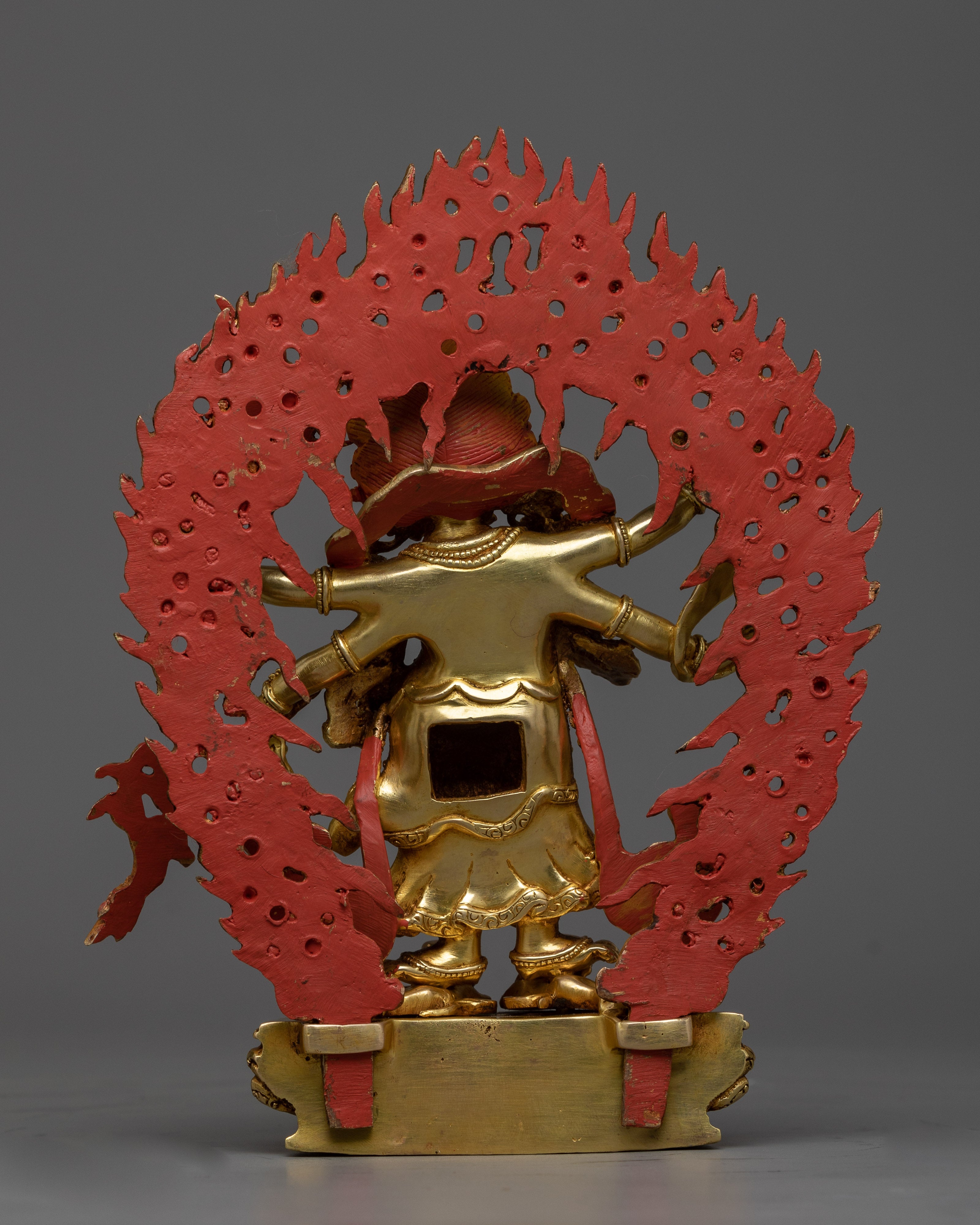 White Mahakala Statue | Unveil the Essence of Protection