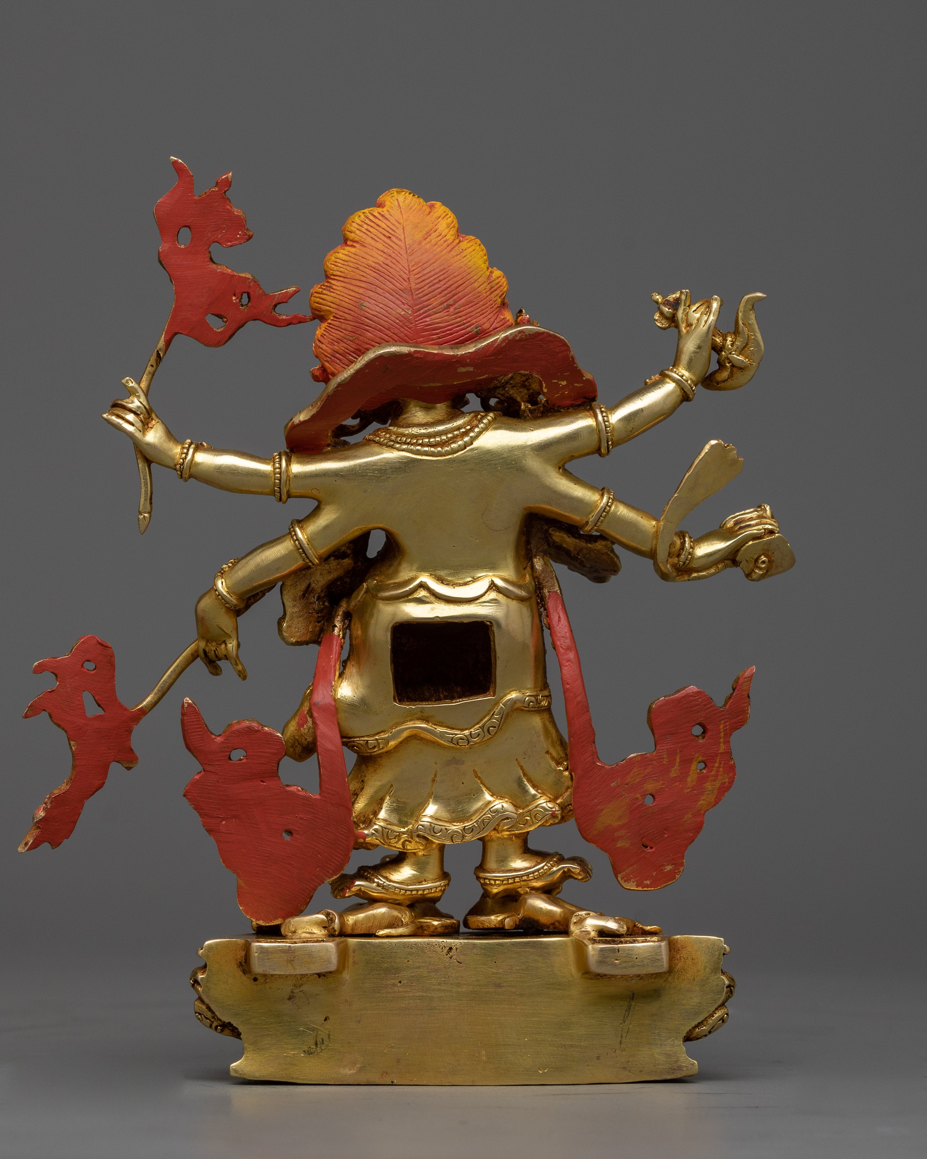White Mahakala Statue | Unveil the Essence of Protection