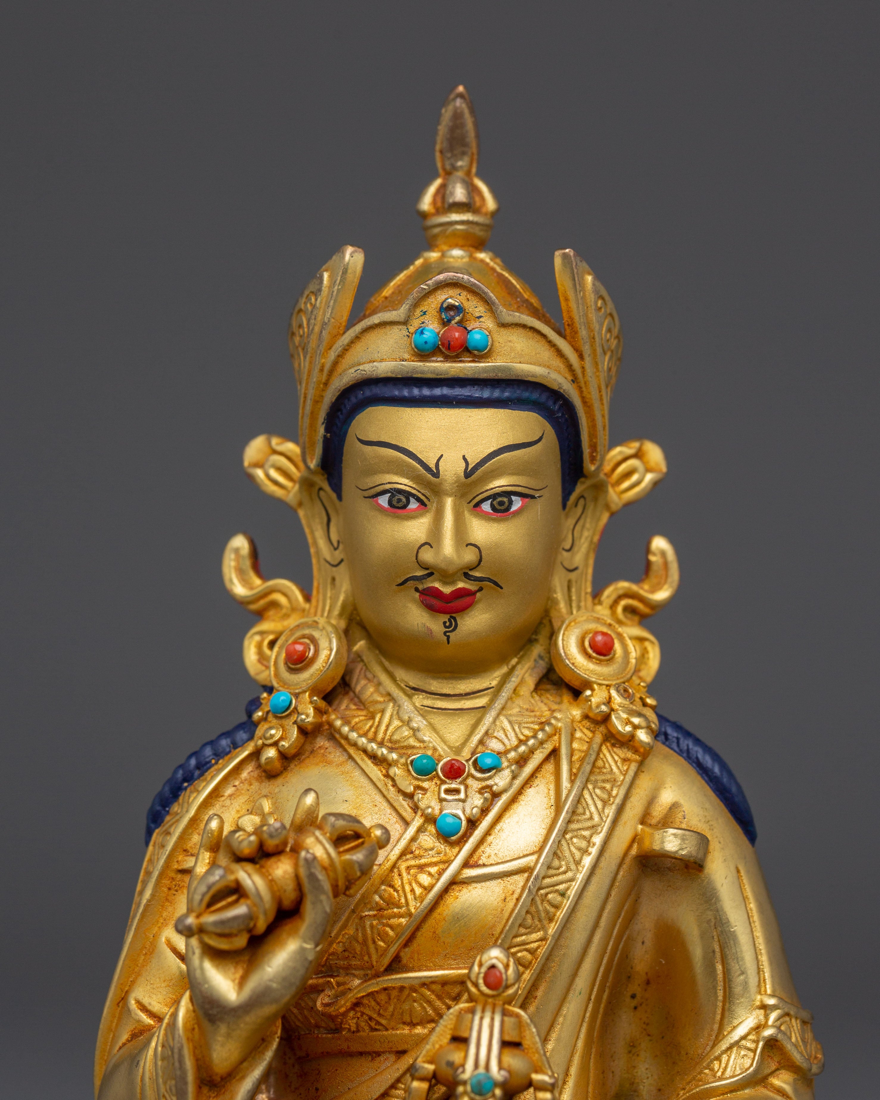Machine-Made Statue of Guru Tsyoke Dorje | Tantric Master