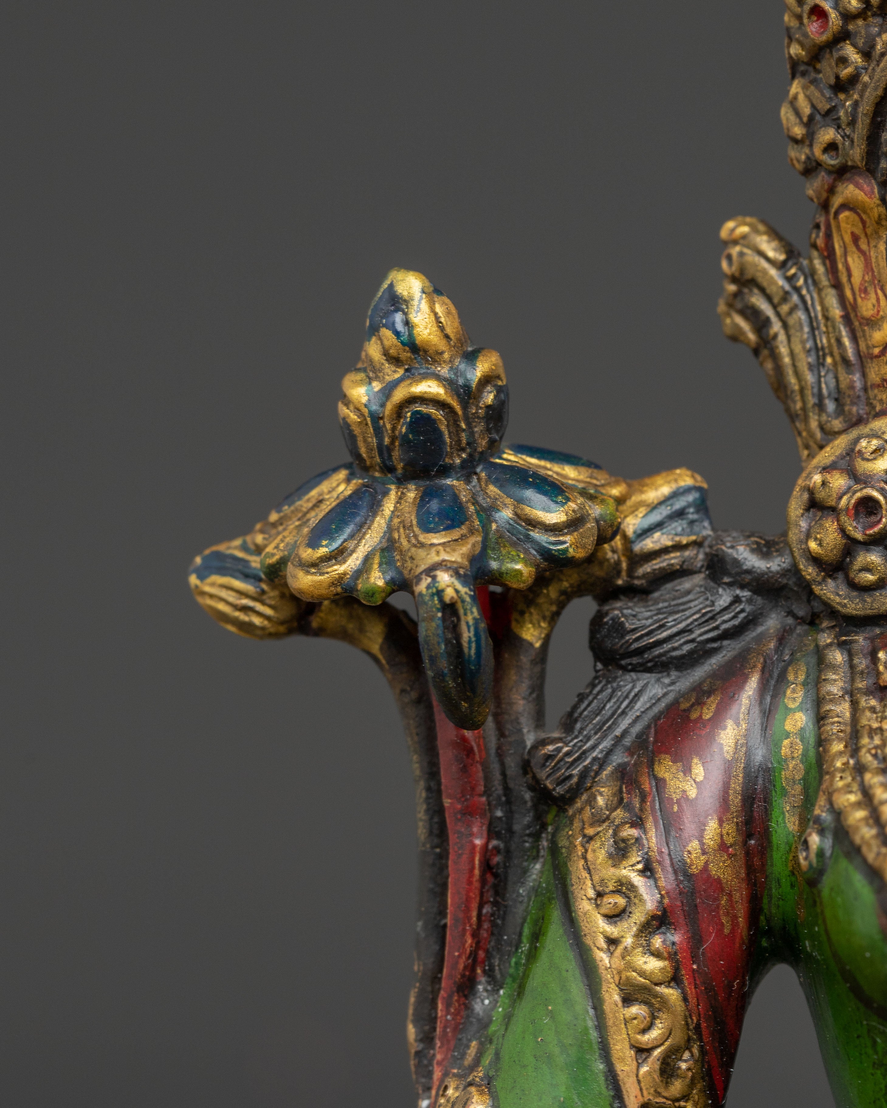 Handcrafted Nepalese Statue of Green Tara | Mother of Liberation