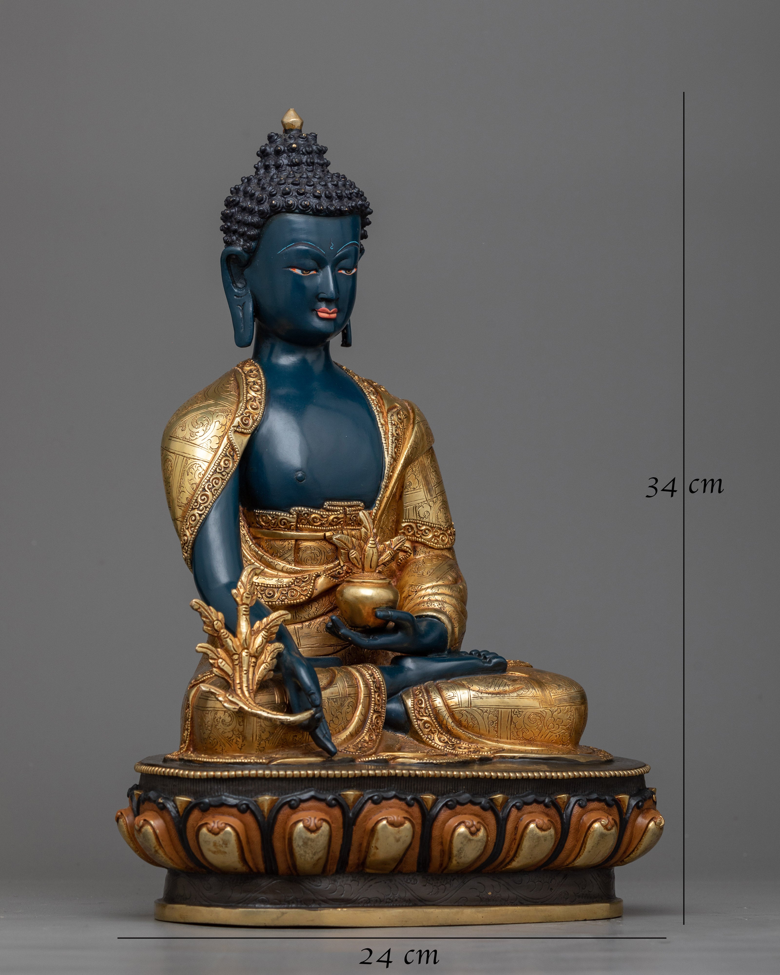 blue-medicine-buddha-statuette