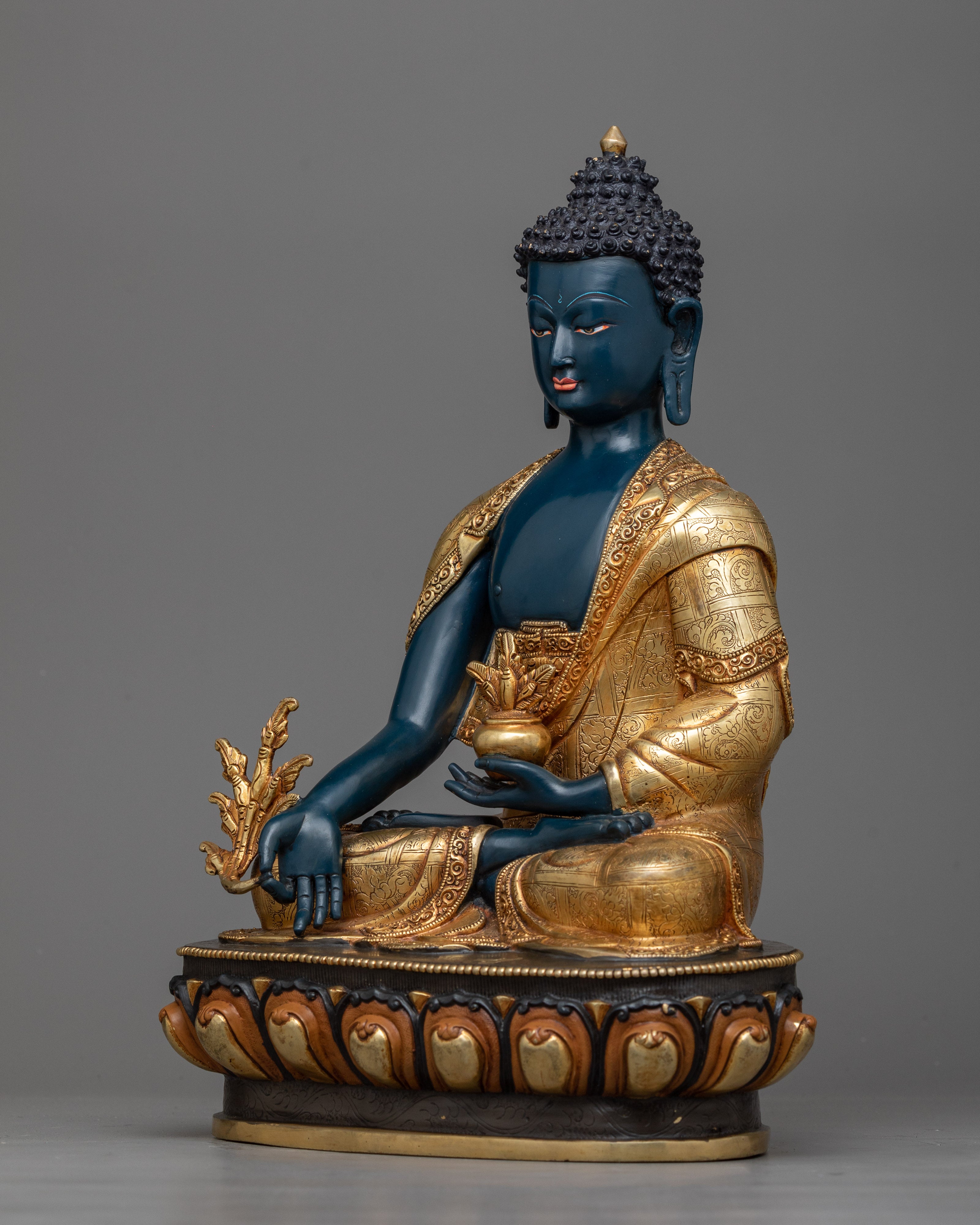 blue-medicine-buddha-statuette