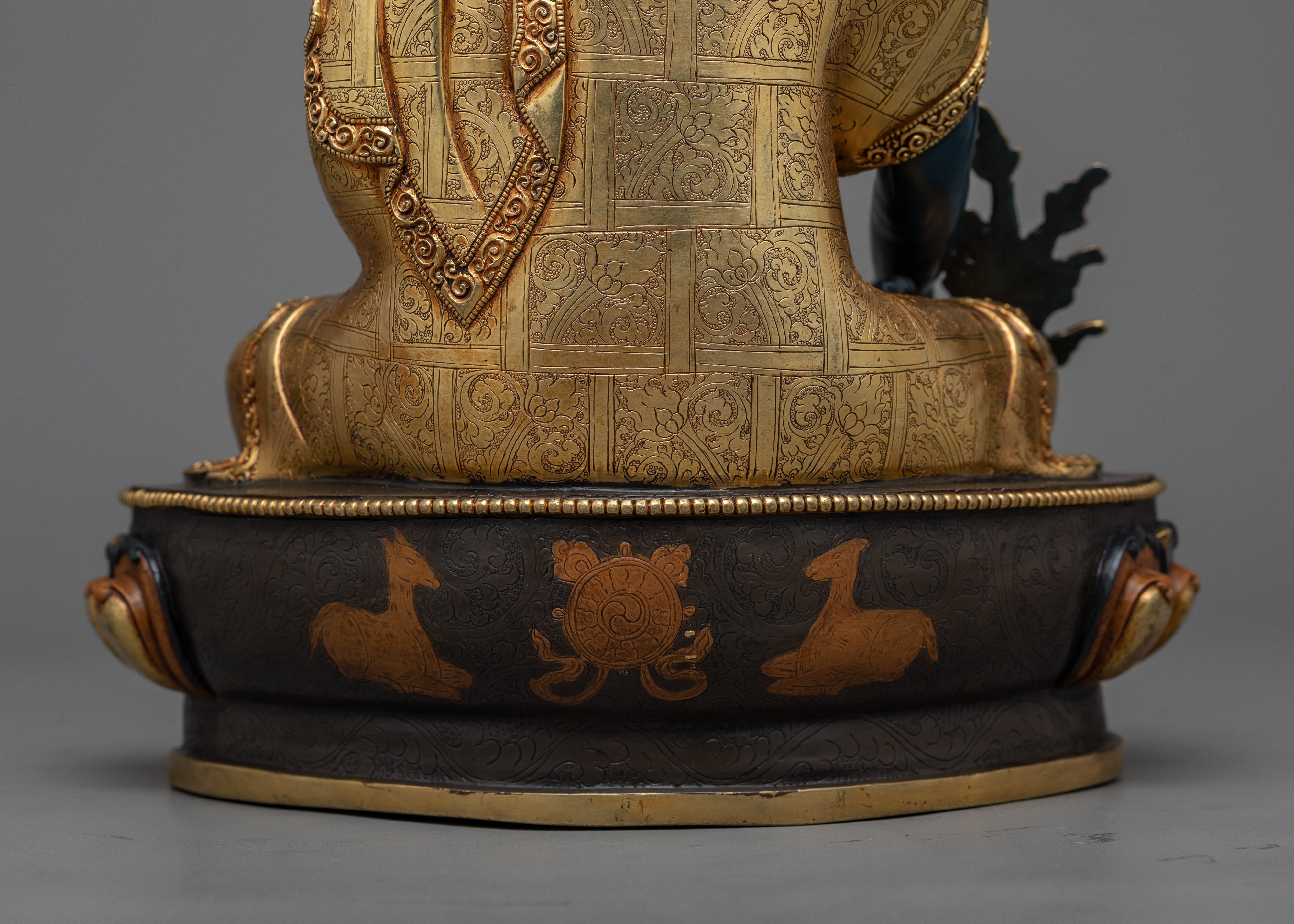 Blue Medicine Buddha Statuette | The Healer of Suffering