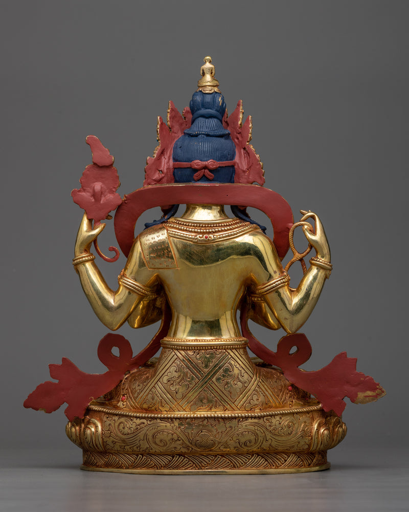 4-Armed Bodhisattva Chenrezi | The Embodiment of Compassion