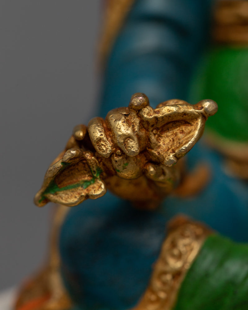 Miniature Guru Rinpoche Statue | The Precious Tantric Master