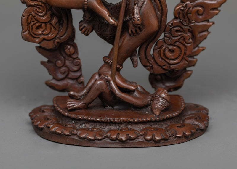 Simhamukha Dakini Sculpture | The Lion-Faced Guardian