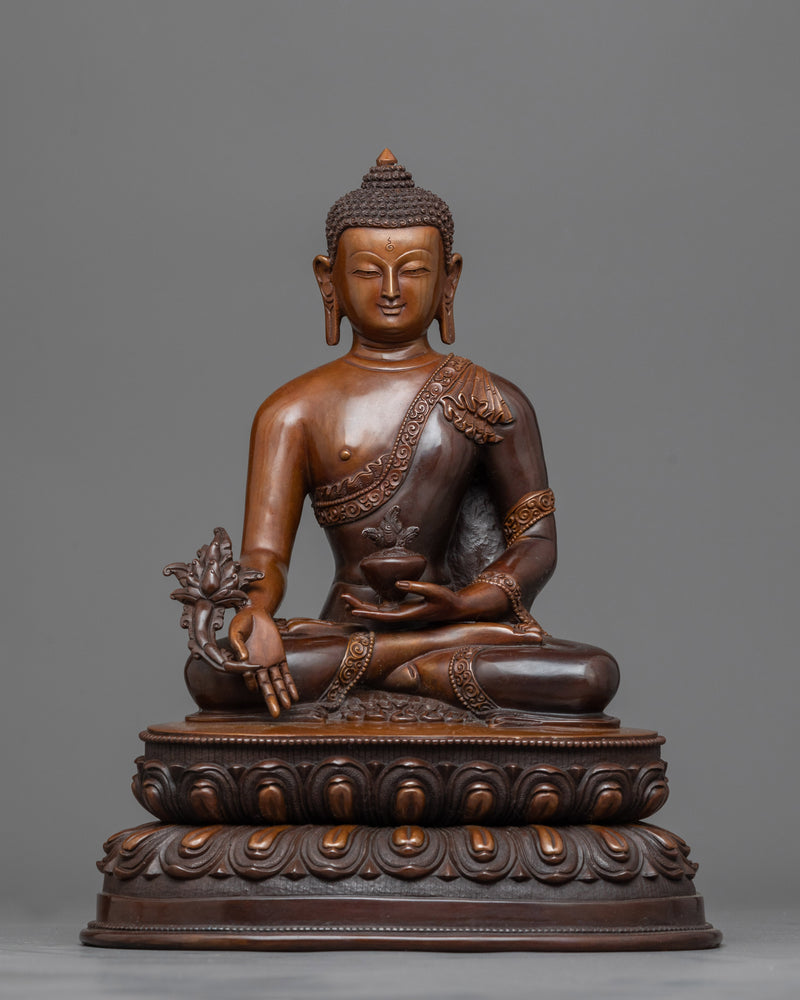 Statue Set of Three Buddhas | The Triad of Enlightenment and Healing