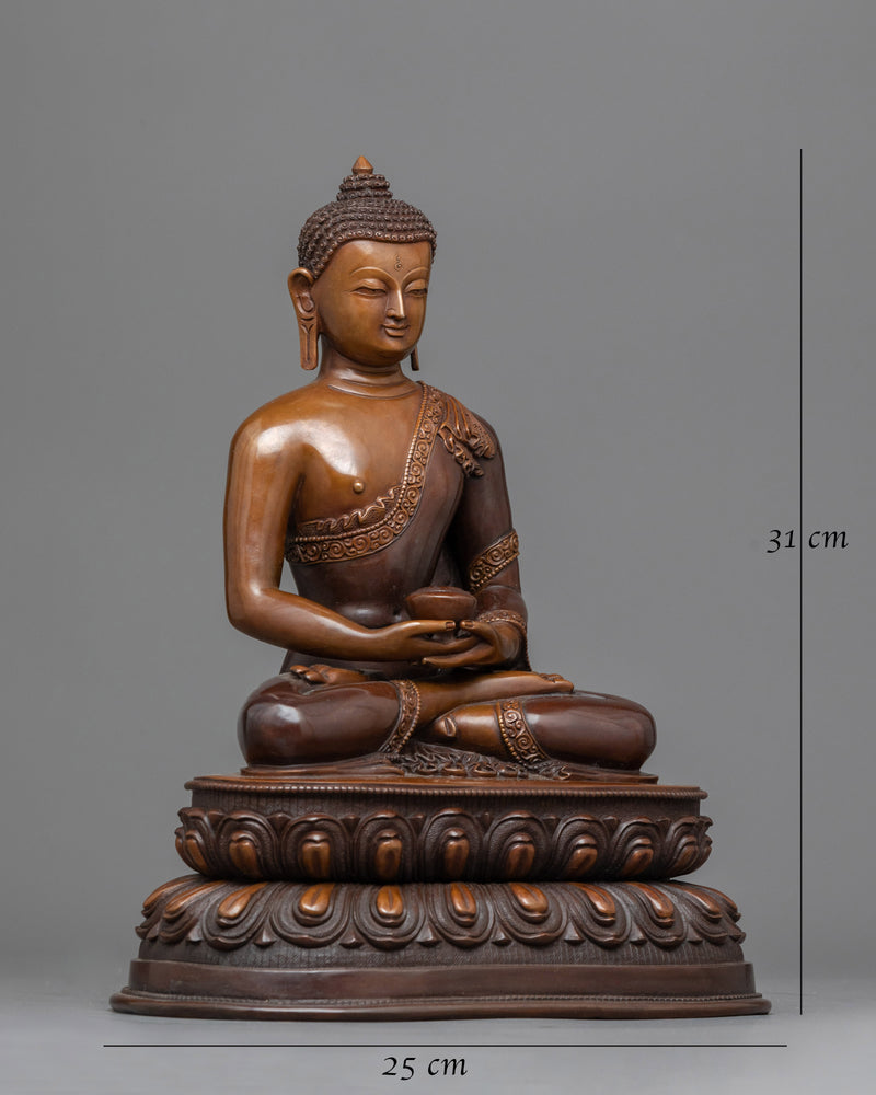 sculpture of amitabha