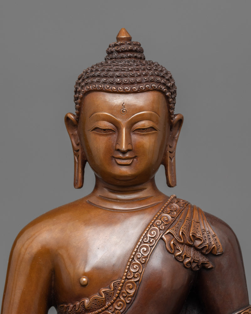 sculpture of amitabha