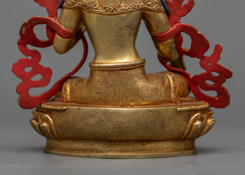 Shyama Tara "Green Tara" Sculpture | The Protector and Savior