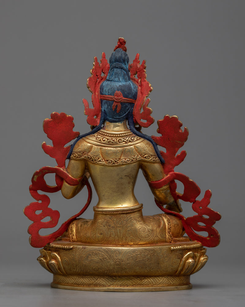 Shyama Tara "Green Tara" Sculpture | The Protector and Savior