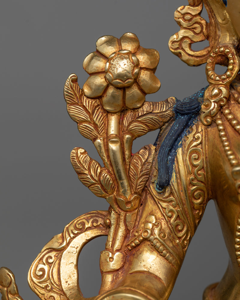 Shyama Tara "Green Tara" Sculpture | The Protector and Savior