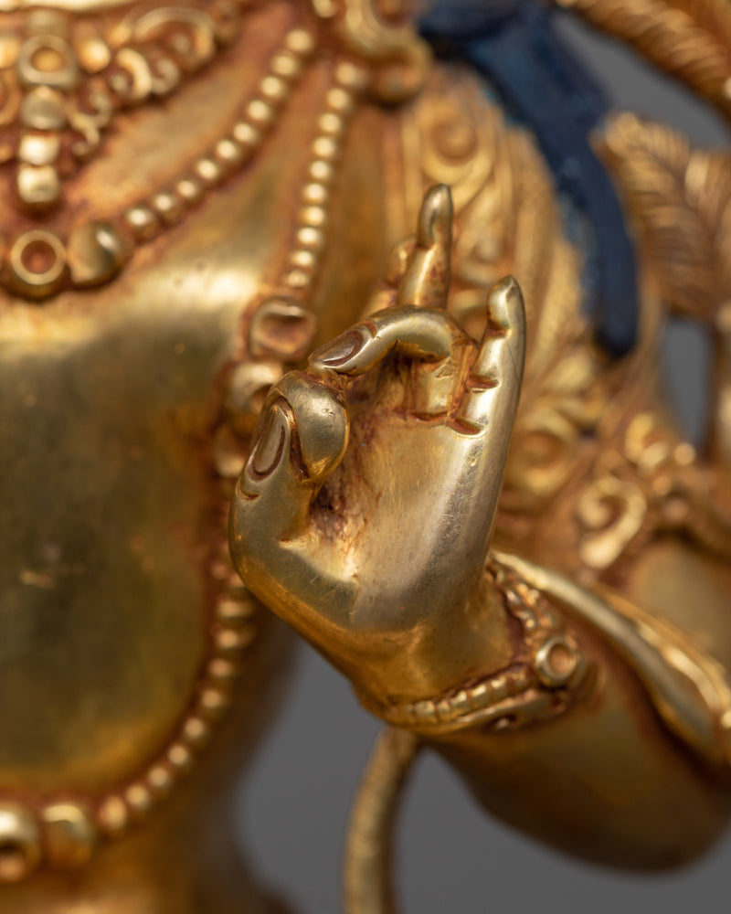 Shyama Tara "Green Tara" Sculpture | The Protector and Savior