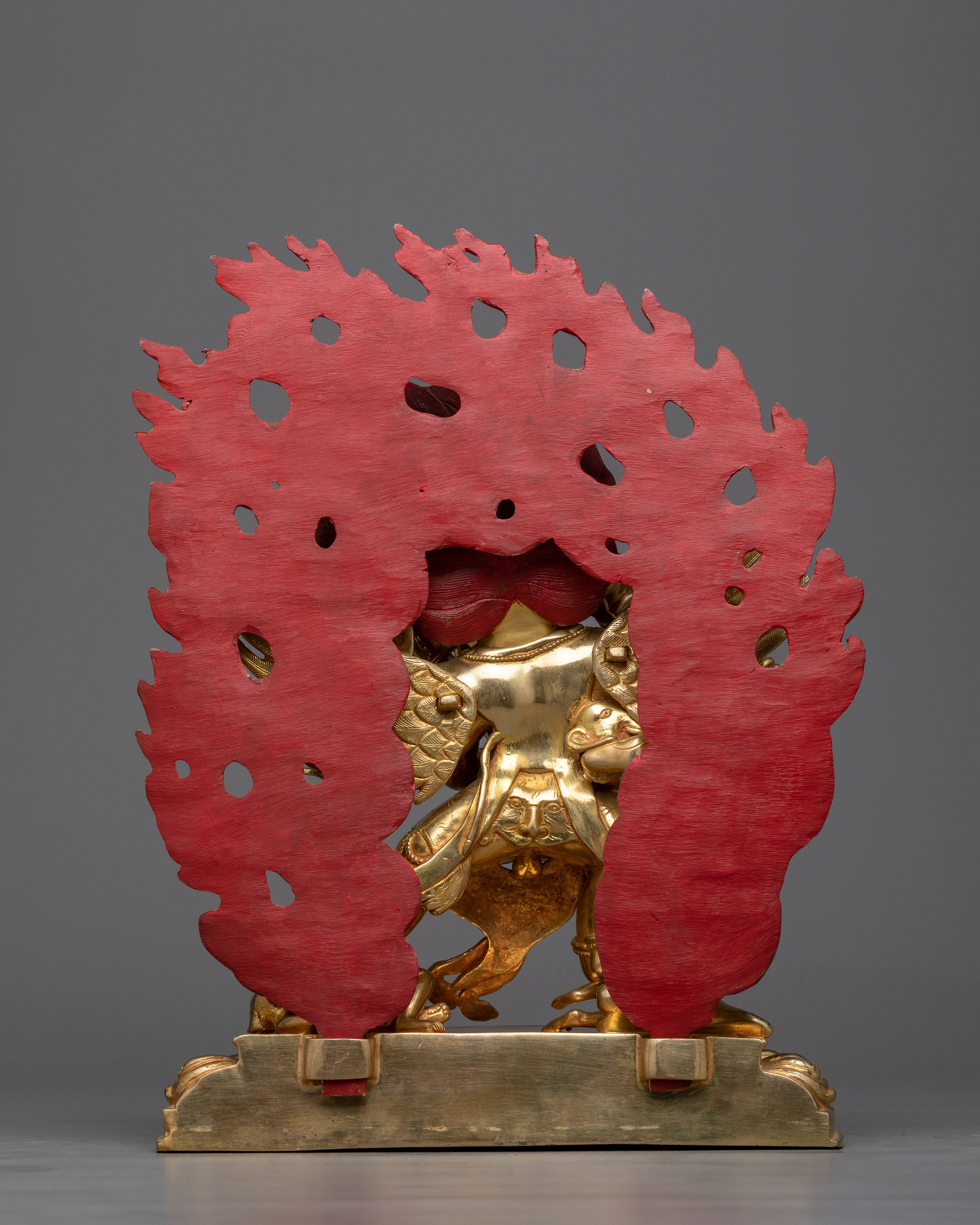 Vajrakilaya Gilt Sculpture | The Deity of Spiritual Transformation