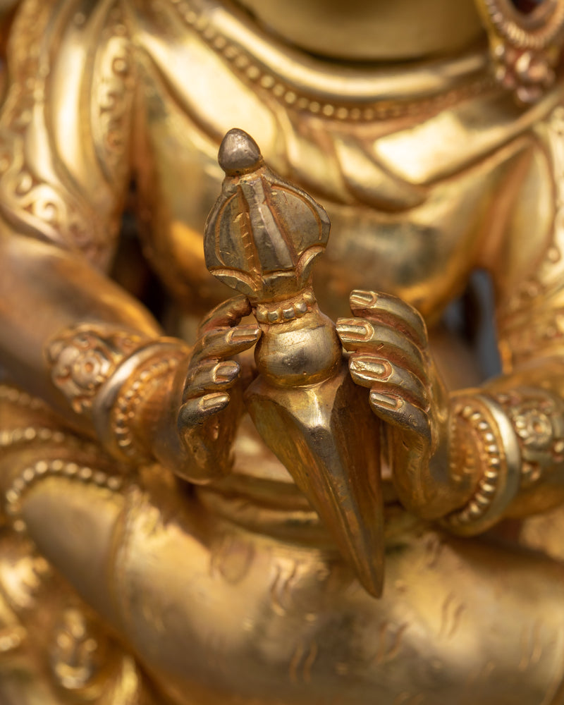 Vajrakilaya Gilt Sculpture | The Deity of Spiritual Transformation
