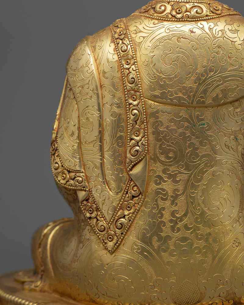 Copper Sculpture of Medicine Buddha |The Healer of Body and Spirit