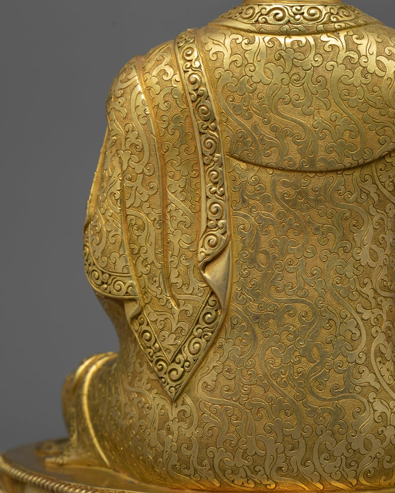 Copper Sculpture of Shakyamuni Buddha | The Enlightened Teacher