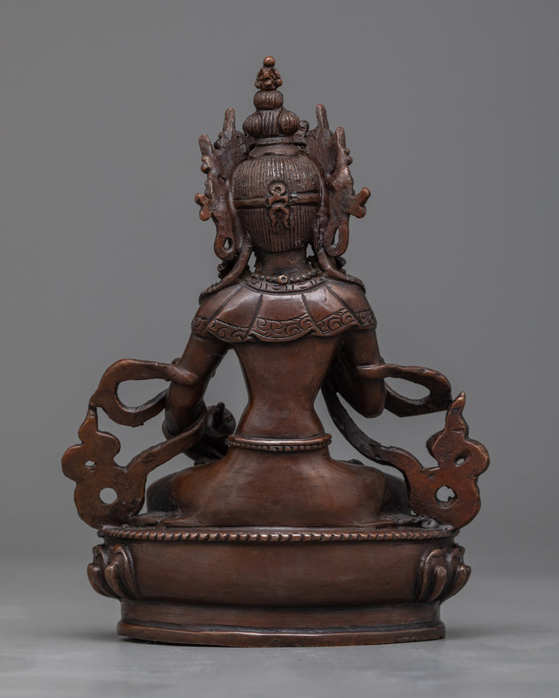 Bajrasattva Bodhisattva Sculpture | Emblem of Purification and Clarity