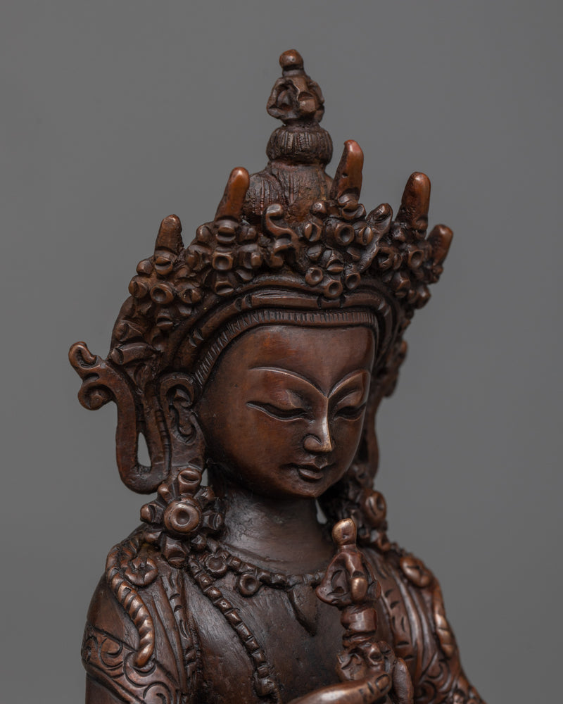 Bajrasattva Bodhisattva Sculpture | Emblem of Purification and Clarity