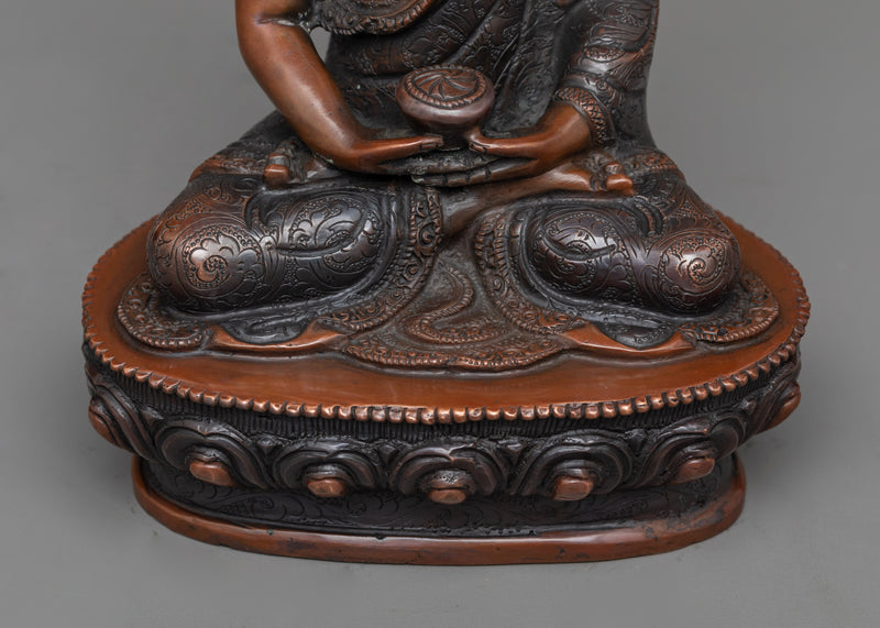 Serene Buddha Amitabha Sculpture | Symbol of Infinite Light