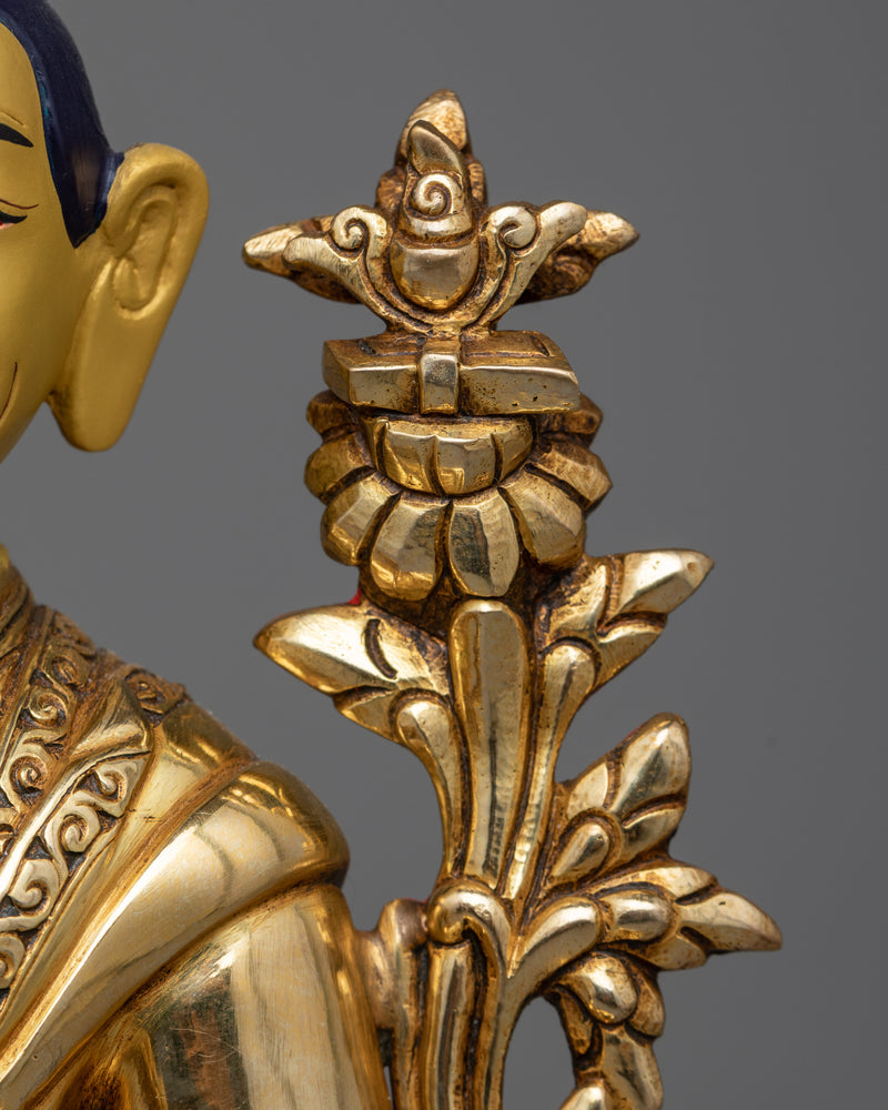 Sacred Tsongkhapa with Two Disciples | Pillars of Tibetan Buddhism
