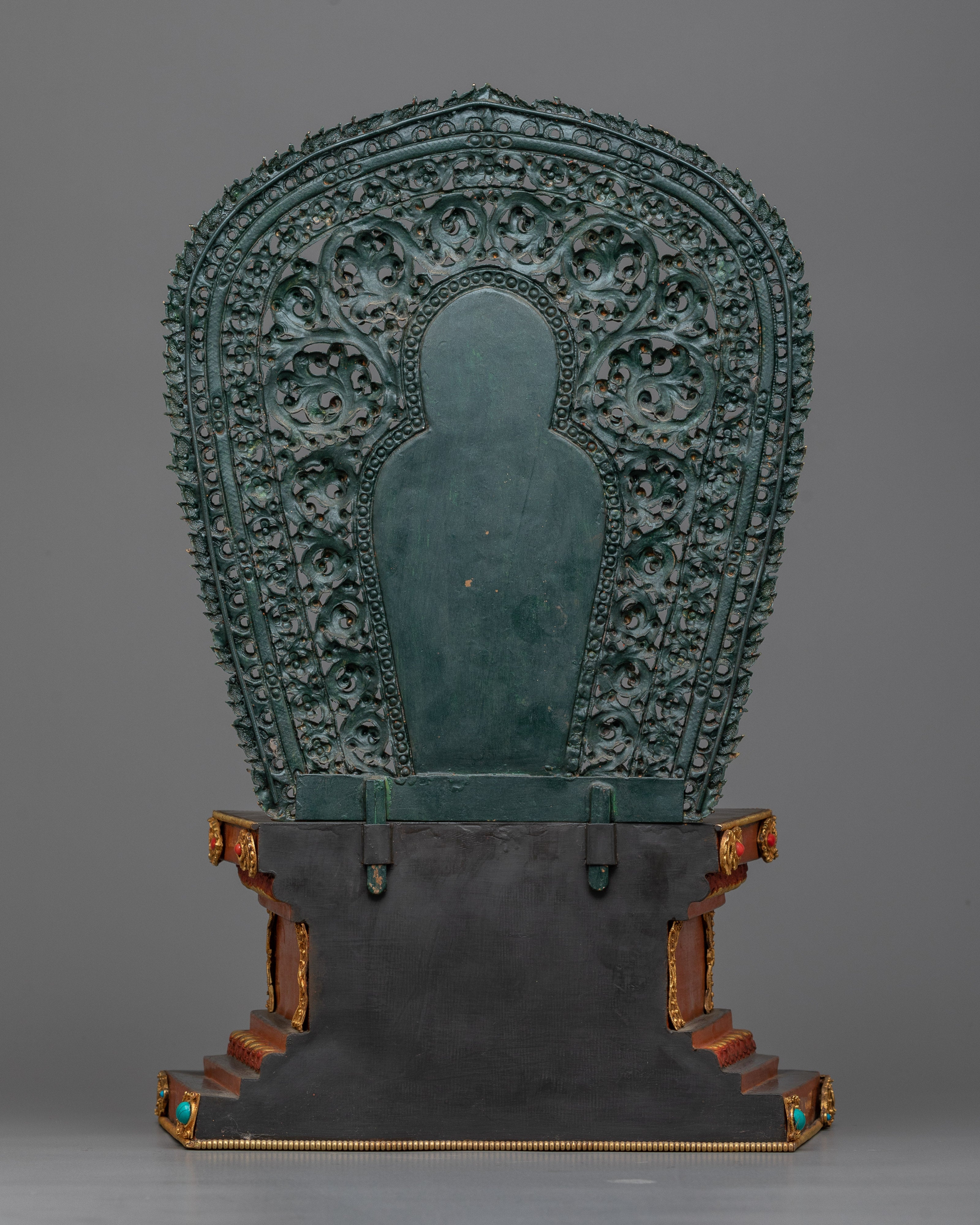 Divine Buddha Shakyamuni on Throne | Illumination of the Dharma