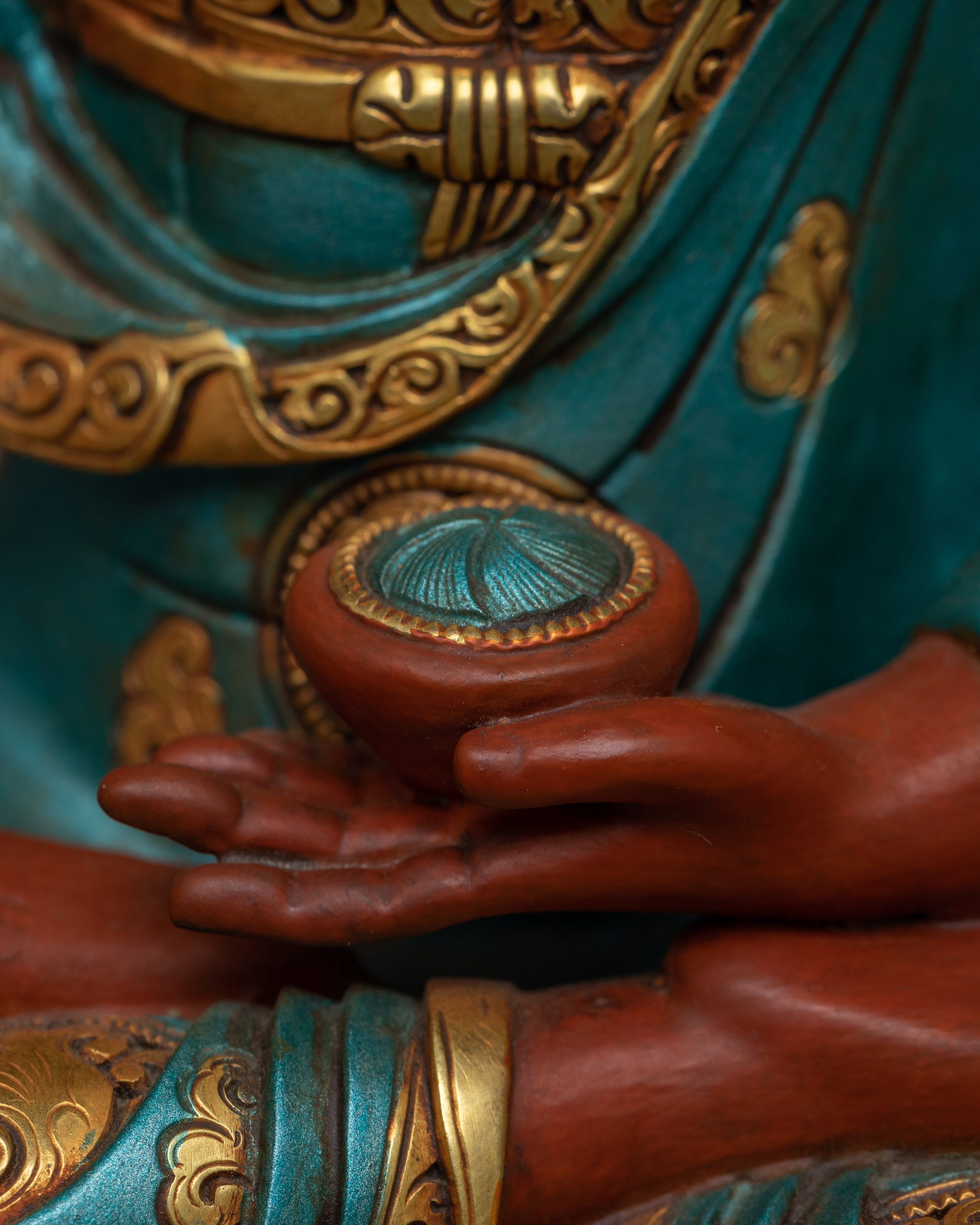 Divine Buddha Shakyamuni on Throne | Illumination of the Dharma