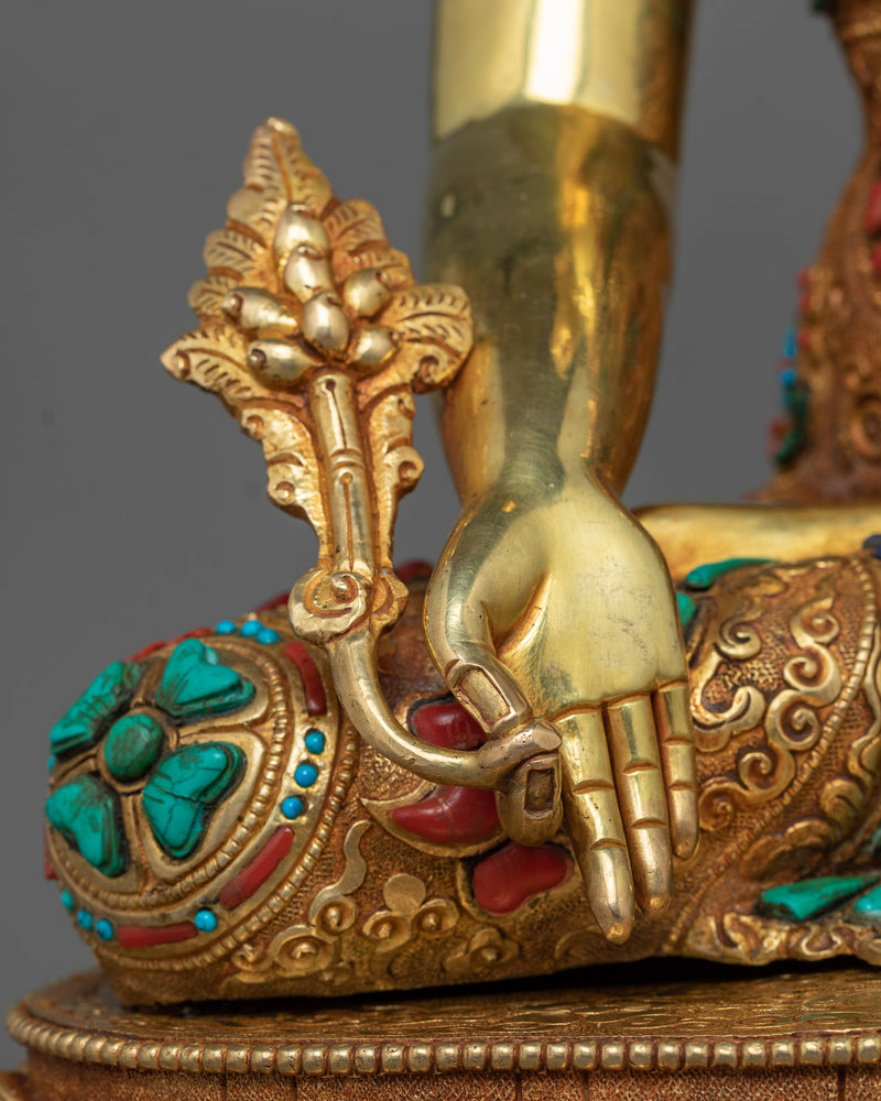 Three-Buddha Sculpture | A Triumvirate of Healing, Wisdom, and Compassion