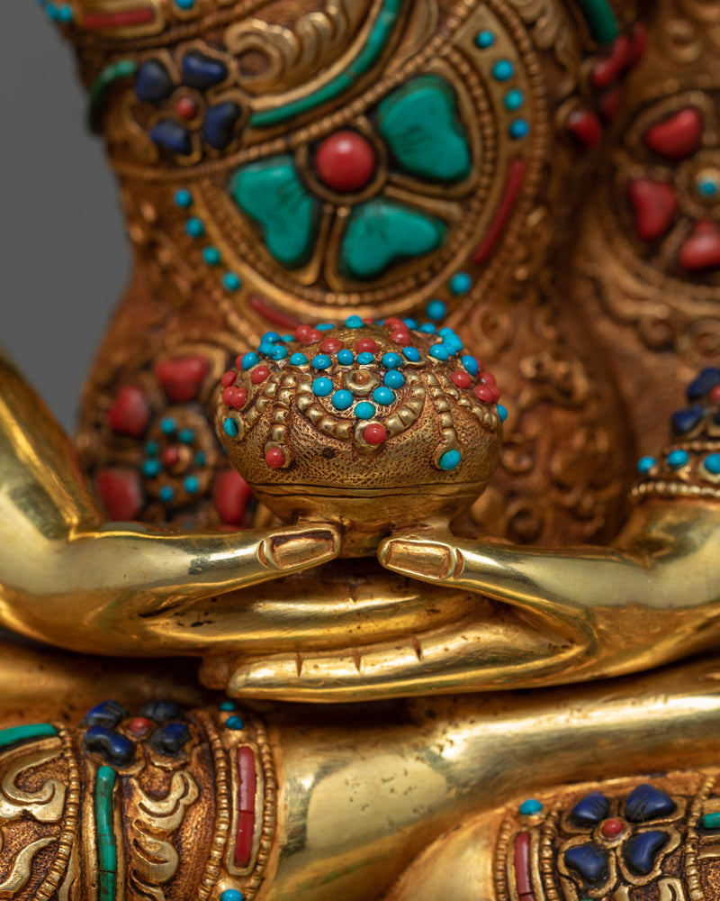 Three-Buddha Sculpture | A Triumvirate of Healing, Wisdom, and Compassion