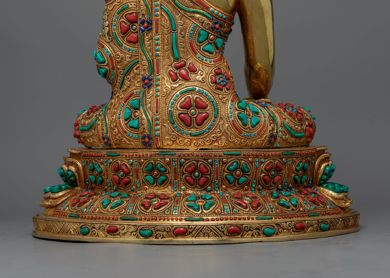 Three-Buddha Sculpture | A Triumvirate of Healing, Wisdom, and Compassion