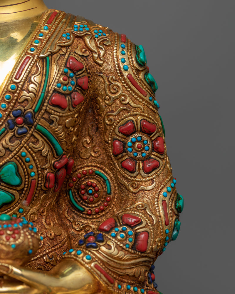 Three-Buddha Sculpture | A Triumvirate of Healing, Wisdom, and Compassion