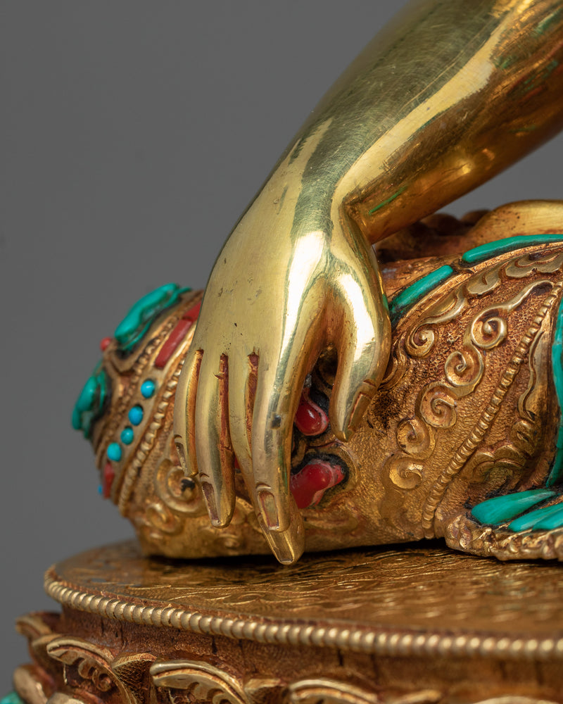 Three-Buddha Sculpture | A Triumvirate of Healing, Wisdom, and Compassion