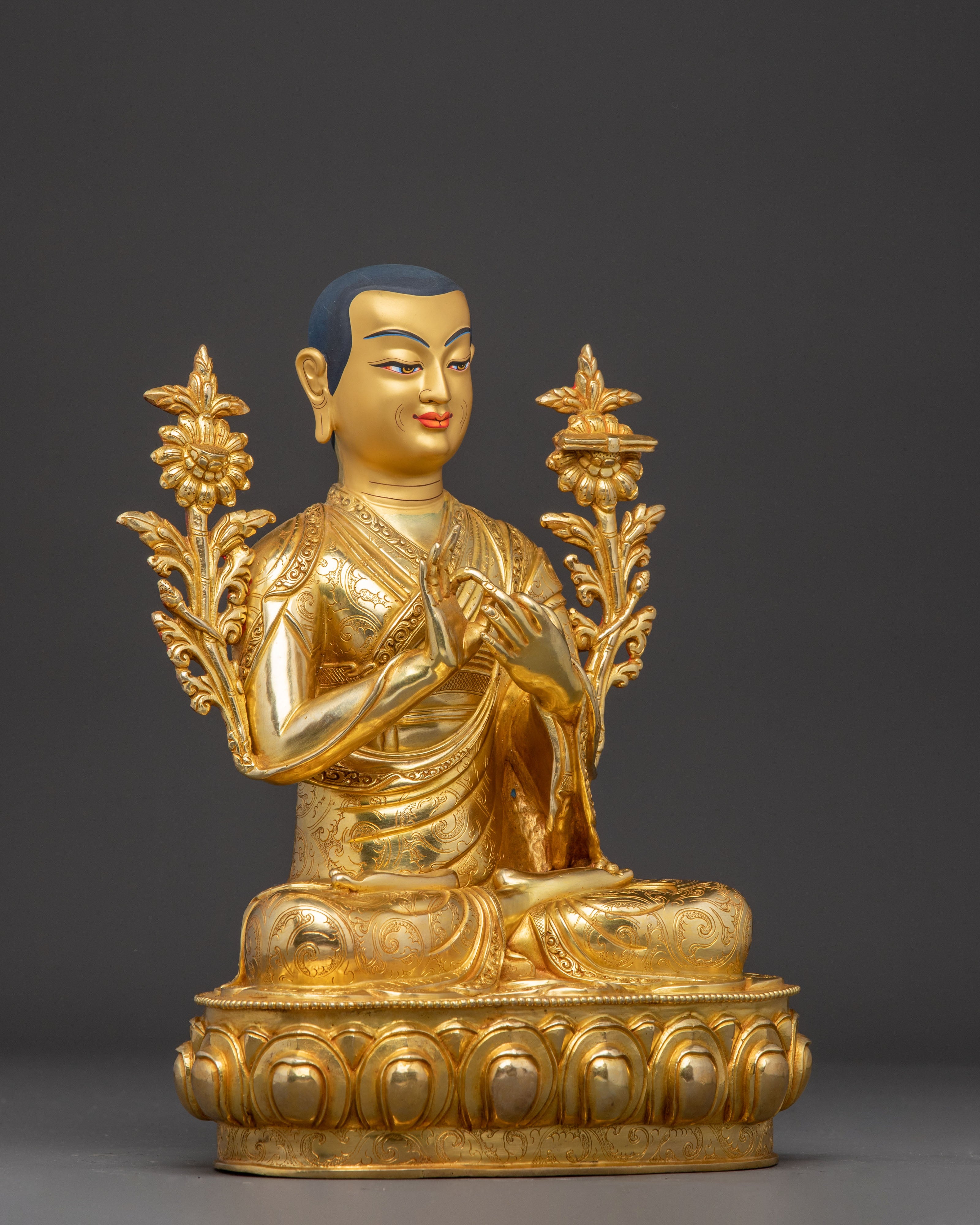 Tsongkhapa Statue Set | Tibetan Master Set
