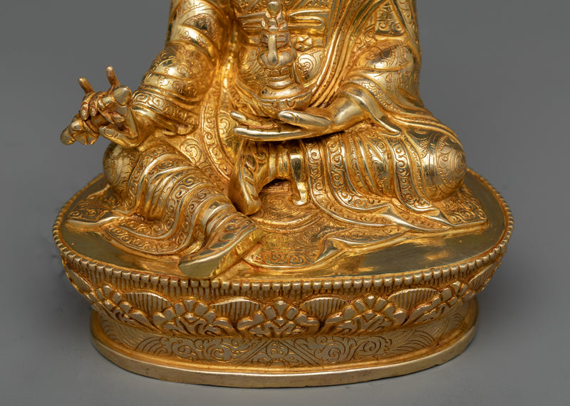 Guru Rinpoche Sculpture For Home Shrine | A Sanctuary of Wisdom and Blessings