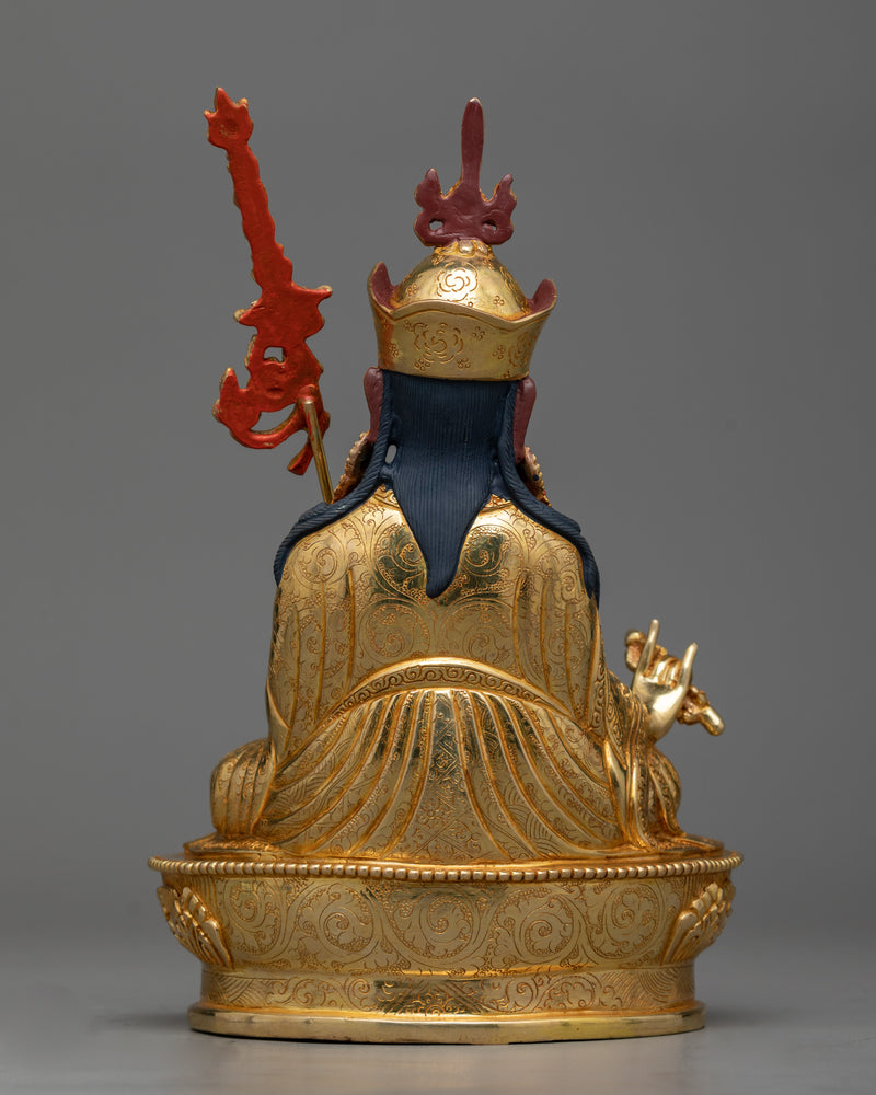 Guru Rinpoche Sculpture For Home Shrine | A Sanctuary of Wisdom and Blessings