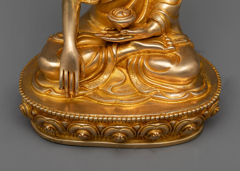 Historical Buddha Shakyamuni Copper Sculpture | Awakening Essence