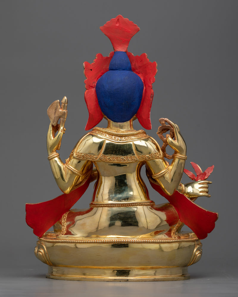 Ganesha Gilt Sculpture | Divine Prosperity