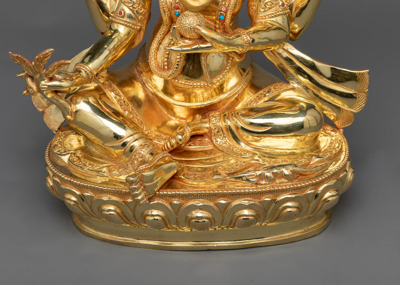 Ganesha Gilt Sculpture | Divine Prosperity
