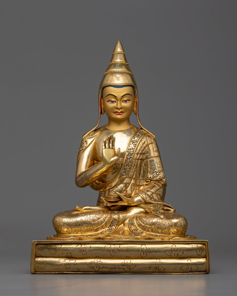Guru Orgyen Norla with Trisong Detsen & Santaraksita in Unity | Buddhist Art