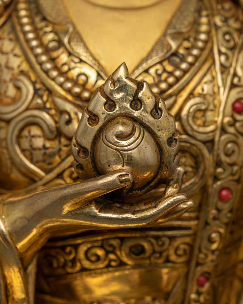 Guru Orgyen Norla with Trisong Detsen & Santaraksita in Unity | Buddhist Art