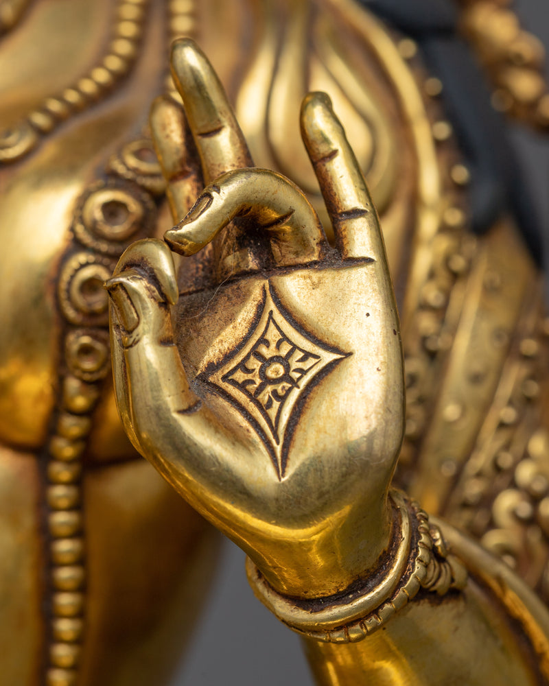 Green Tara Bodhisattva Idol | Emblem of Compassion and Swift Aid