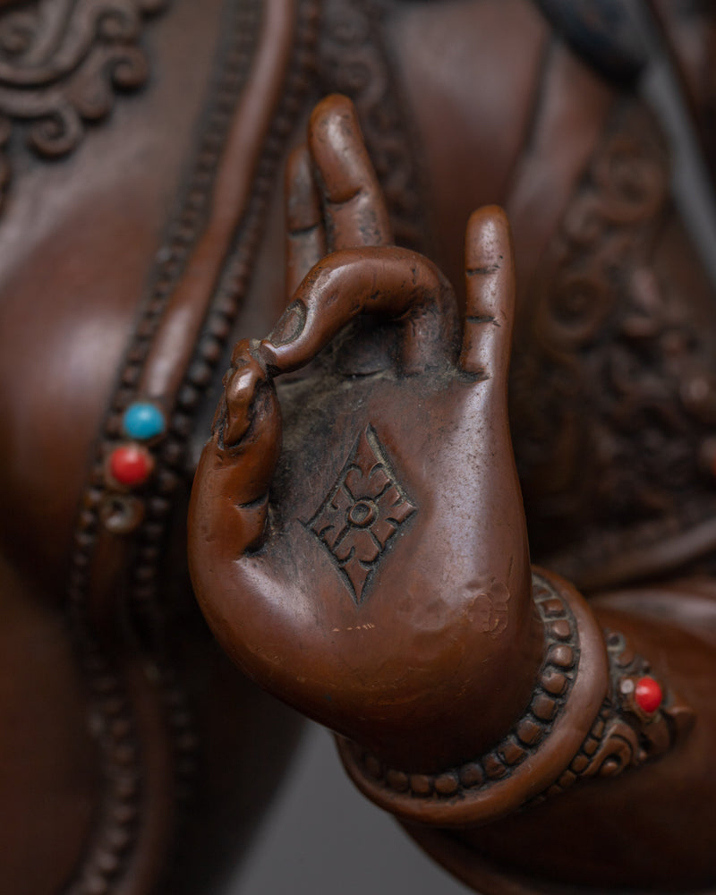 The Majestic Idol of Green Tara | Sanctuary of Compassion
