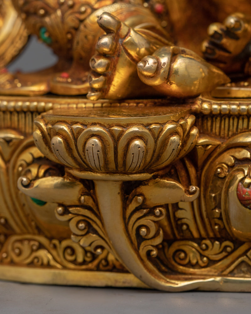 Dzambhala Copper Sculpture | Abundance Embodied