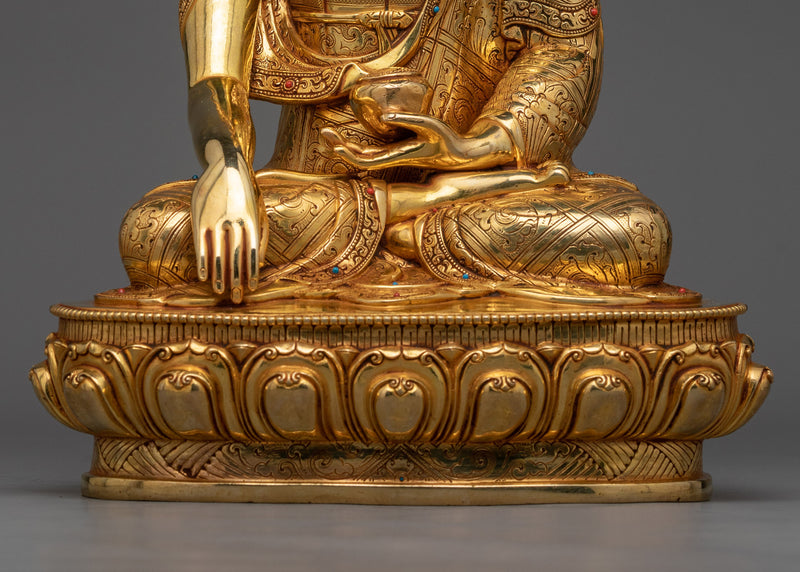 Buddha shakyamuni copper sculpture | Illumination of Wisdom