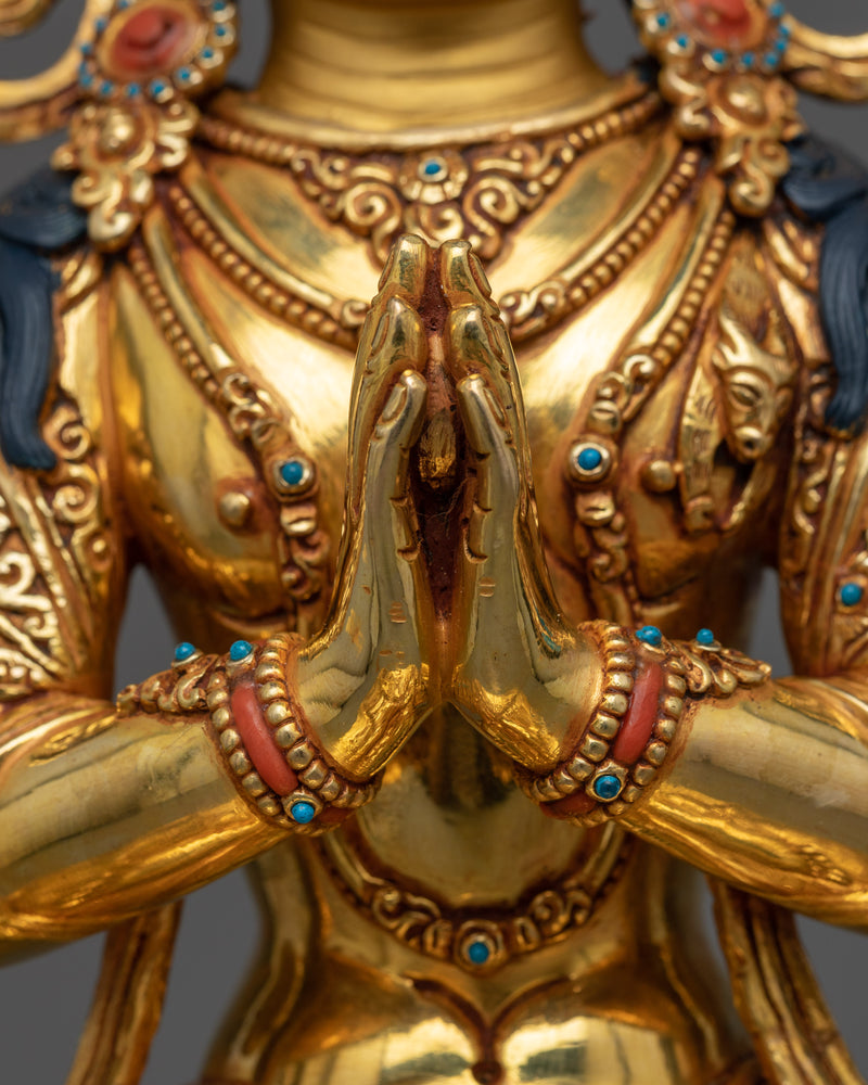 Chenrezig Bodhisattva Grandeur | Traditional Artwork