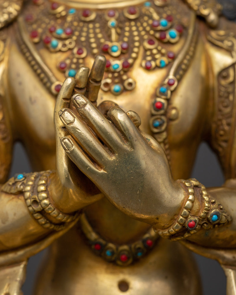 Maitreya, The Future Buddha in Regal Splendor | Himalayan Art