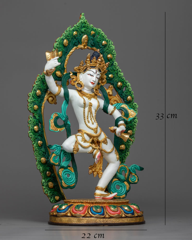 machig-labdron-white statue